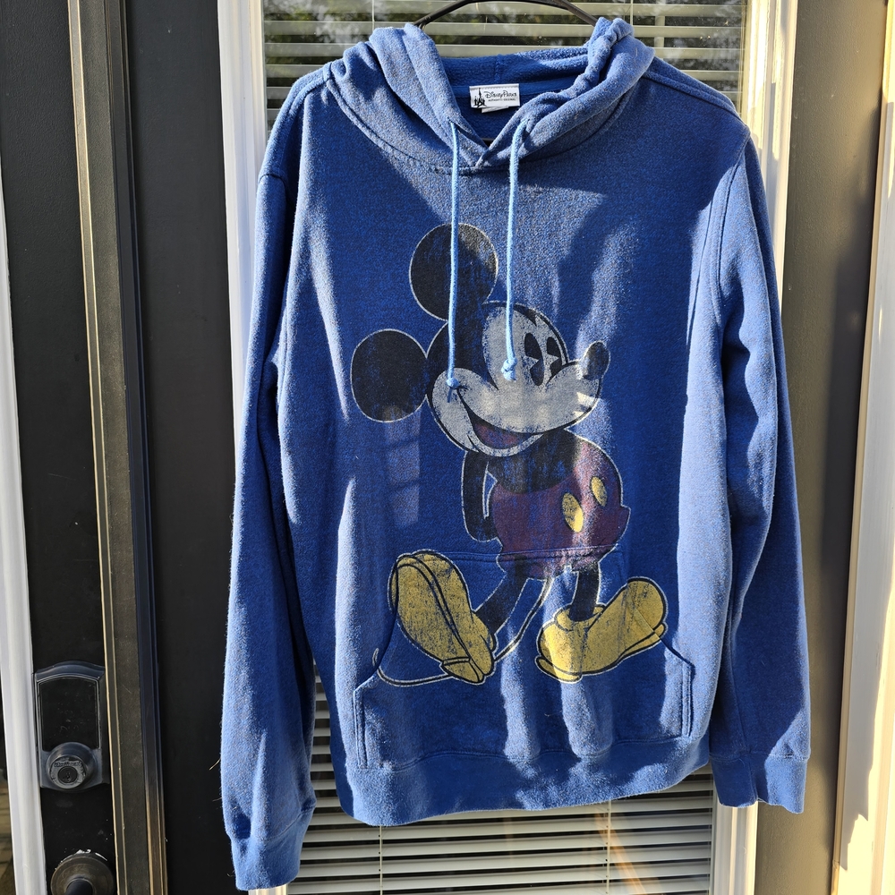 Blue Disney Mickey Mouse Hoodie
